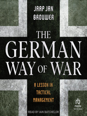 The German Way of War - Audiobook